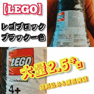 レゴ(Lego)の【LEGO】レゴブロック　ブラック一色　2.5㌔(その他)