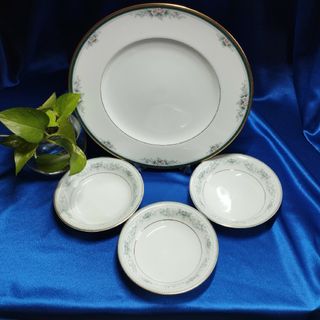 Noritake◆ノリタケ◆パーティー皿６枚セット★27㎝ 大１枚＆17㎝ 5枚