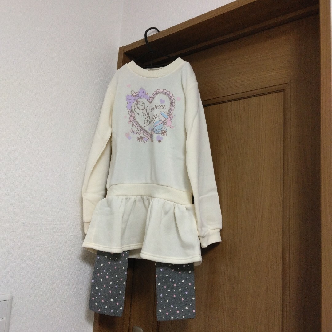 motherways(マザウェイズ)のパジャマ　冬物　裏起毛 キッズ/ベビー/マタニティのキッズ服女の子用(90cm~)(パジャマ)の商品写真