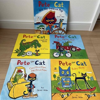 お値下げ！　英語絵本　Pete the cat  5冊セット(洋書)
