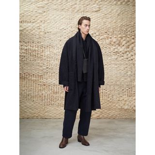 ルメール LEMAIRE コート kimono coat キモノコート 20aw-