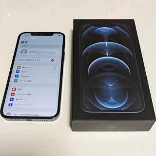 アイフォーン(iPhone)のiPhone 12 Pro パシフィックブルー 256 GB SIMフリー(スマートフォン本体)