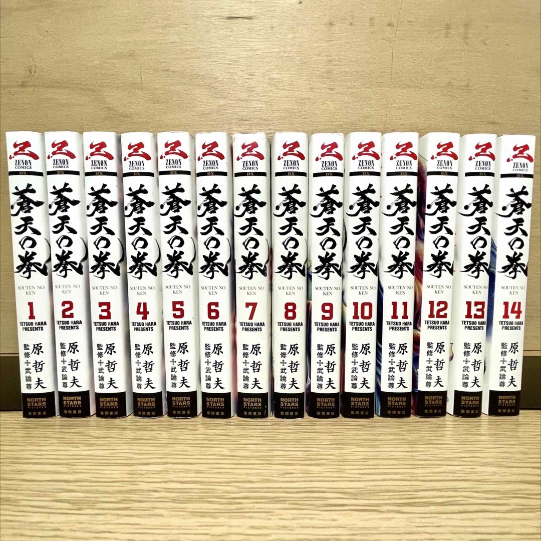 蒼天の拳 全巻セット 全14巻 ゼノンコミックス 原哲夫 武論尊 漫画の