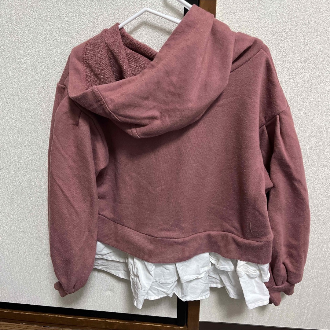 BREEZE(ブリーズ)のパーカー キッズ/ベビー/マタニティのキッズ服女の子用(90cm~)(Tシャツ/カットソー)の商品写真