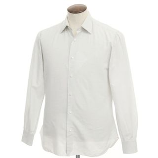 【中古】イザイア ISAIA レギュラーカラー ドレスシャツ ライトグレー【サイズ41】【メンズ】(シャツ)