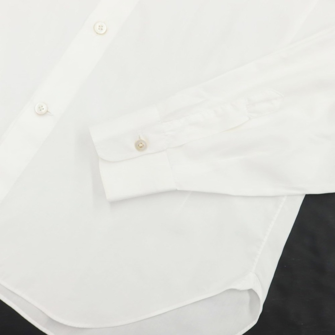 キートン Kiton ロイヤルオックスフォード ボタンダウン ドレスシャツ ホワイト【サイズ41】【メンズ】