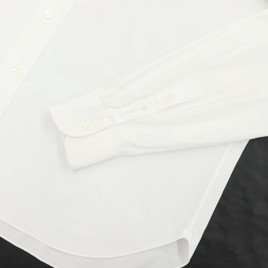 Brioni(ブリオーニ)の【中古】ブリオーニ Brioni ブロードコットン セミワイドカラー ドレスシャツ ホワイト【サイズ表記なし（L位）】【メンズ】 メンズのトップス(シャツ)の商品写真