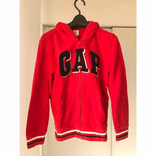 ギャップキッズ(GAP Kids)のGAP KIDS レッドパーカー　140cm(ジャケット/上着)