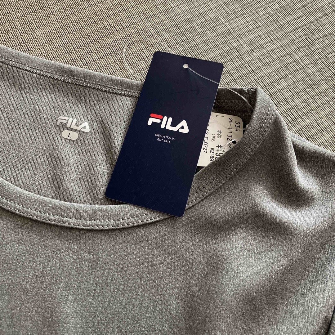 FILA(フィラ)の【Lサイズ】Tシャツ　1990円→750円 レディースのトップス(Tシャツ(半袖/袖なし))の商品写真