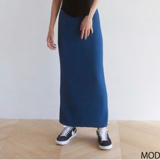 ZARA WOMAN STUDIO ザラ ステュディオ リブニットロングスカート