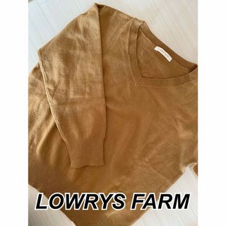 ローリーズファーム(LOWRYS FARM)のLOWRYS FARM ローリーズファーム  ニット　カットソー (ニット/セーター)