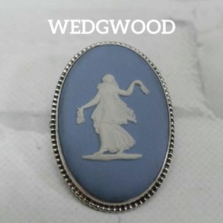 イギリス製＊WEDGEWOOD＊高級カメオブローチ