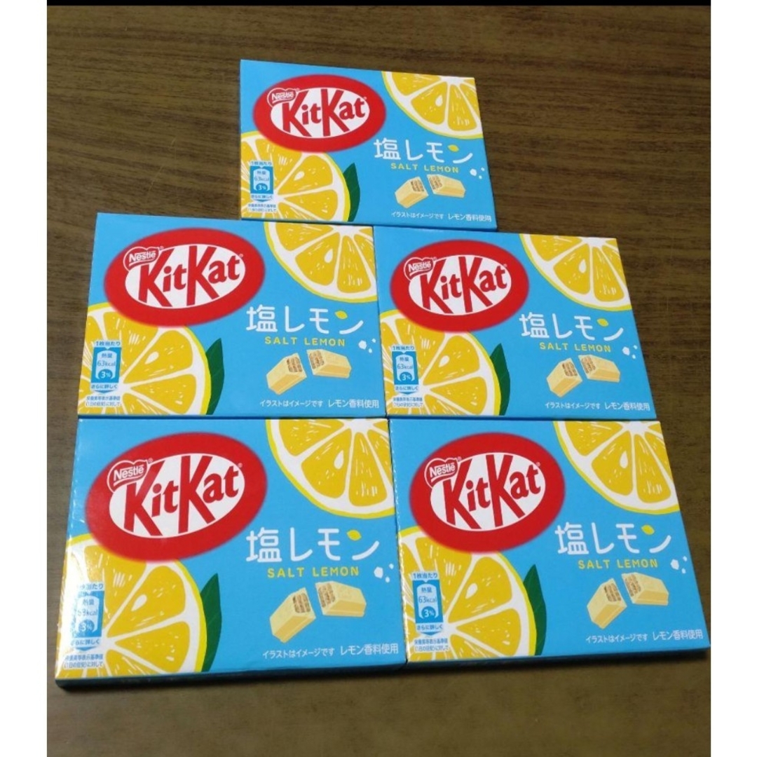 キットカット　塩レモン　○５点セット 食品/飲料/酒の食品(菓子/デザート)の商品写真