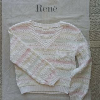 ルネ(René)の美品RENE長袖ニット☆36(ニット/セーター)