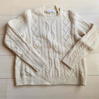 ラコステ(LACOSTE)の美品！LACOSTE ラコステ セーター アルパカ(ニット/セーター)