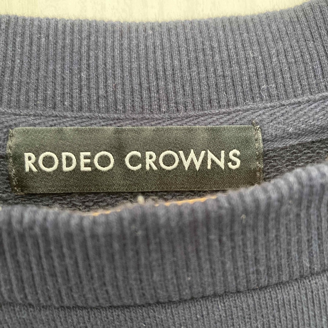 RODEO CROWNS(ロデオクラウンズ)のレディース ロデオクラウンズ スエットワンピース レディースのワンピース(ひざ丈ワンピース)の商品写真
