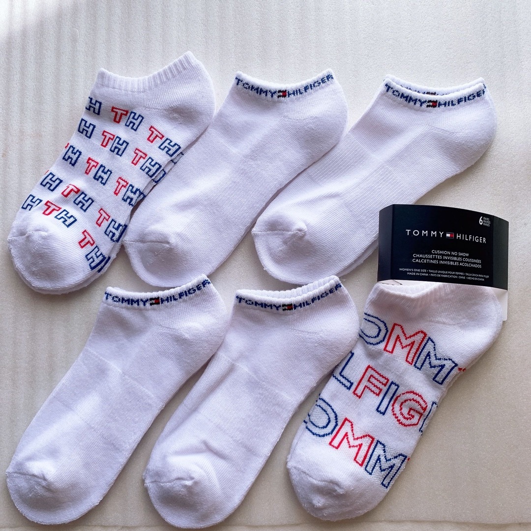 TOMMY HILFIGER(トミーヒルフィガー)のトミーヒルフィガー TOMMY HILFIGER レディース 靴下 ソックス レディースのレッグウェア(ソックス)の商品写真