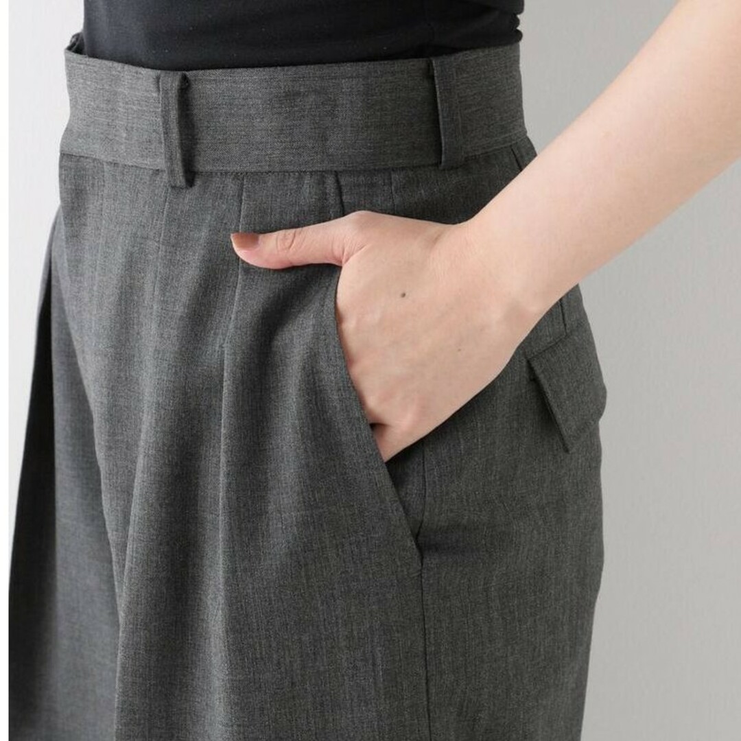 L'Appartement DEUXIEME CLASSE(アパルトモンドゥーズィエムクラス)のAP STUDIO  New High-waisted wide Pants レディースのパンツ(カジュアルパンツ)の商品写真