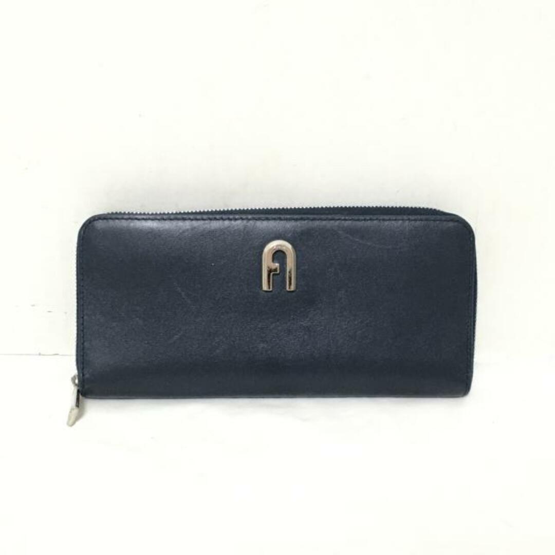 Furla - FURLA(フルラ) 長財布 ネイビー レザーの+inforsante.fr