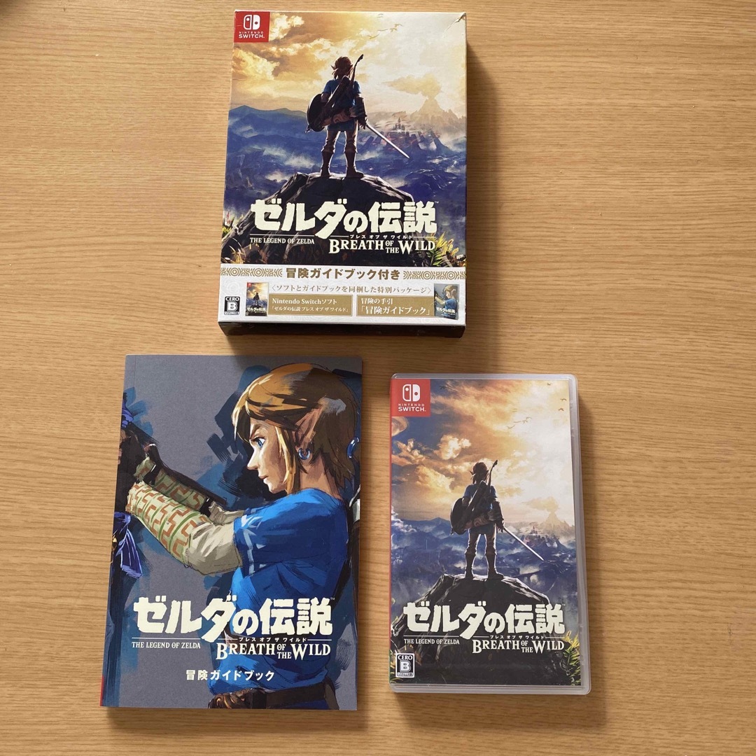 ゼルダの伝説 ブレス オブ ザ ワイルド ～冒険ガイドブック＆マップ付き～ Sw