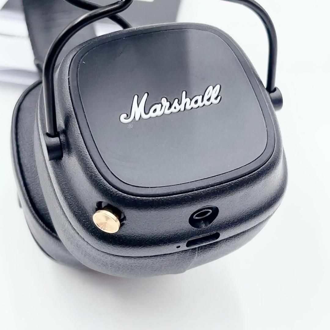 Marshall - ワイヤレスオンイヤーヘッドホン Major Ⅳ ブラック 国内