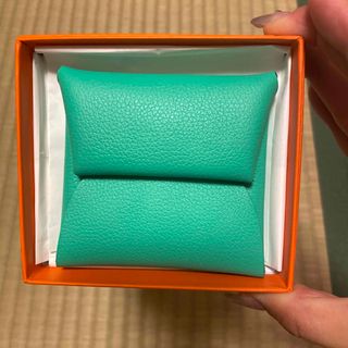 エルメス Petit H プティアッシュ コインケース オレンジ スイフト-