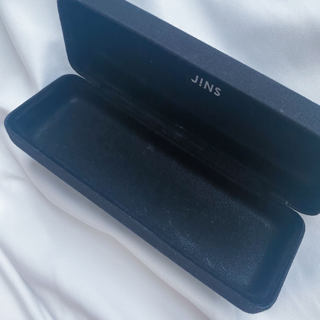 JINS(ジンズ)のJ!NS メガネケース ブラック レディースのファッション小物(サングラス/メガネ)の商品写真