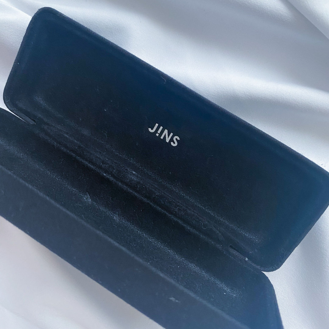 JINS(ジンズ)のJ!NS メガネケース ブラック レディースのファッション小物(サングラス/メガネ)の商品写真