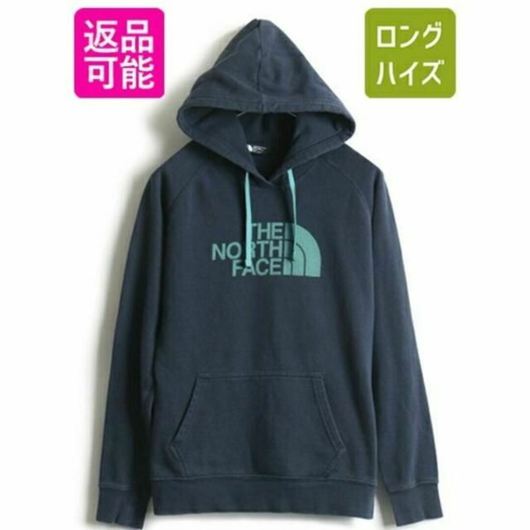 ■ ノースフェイス ビッグ ロゴ プリント スウェット フード パーカー ( レ