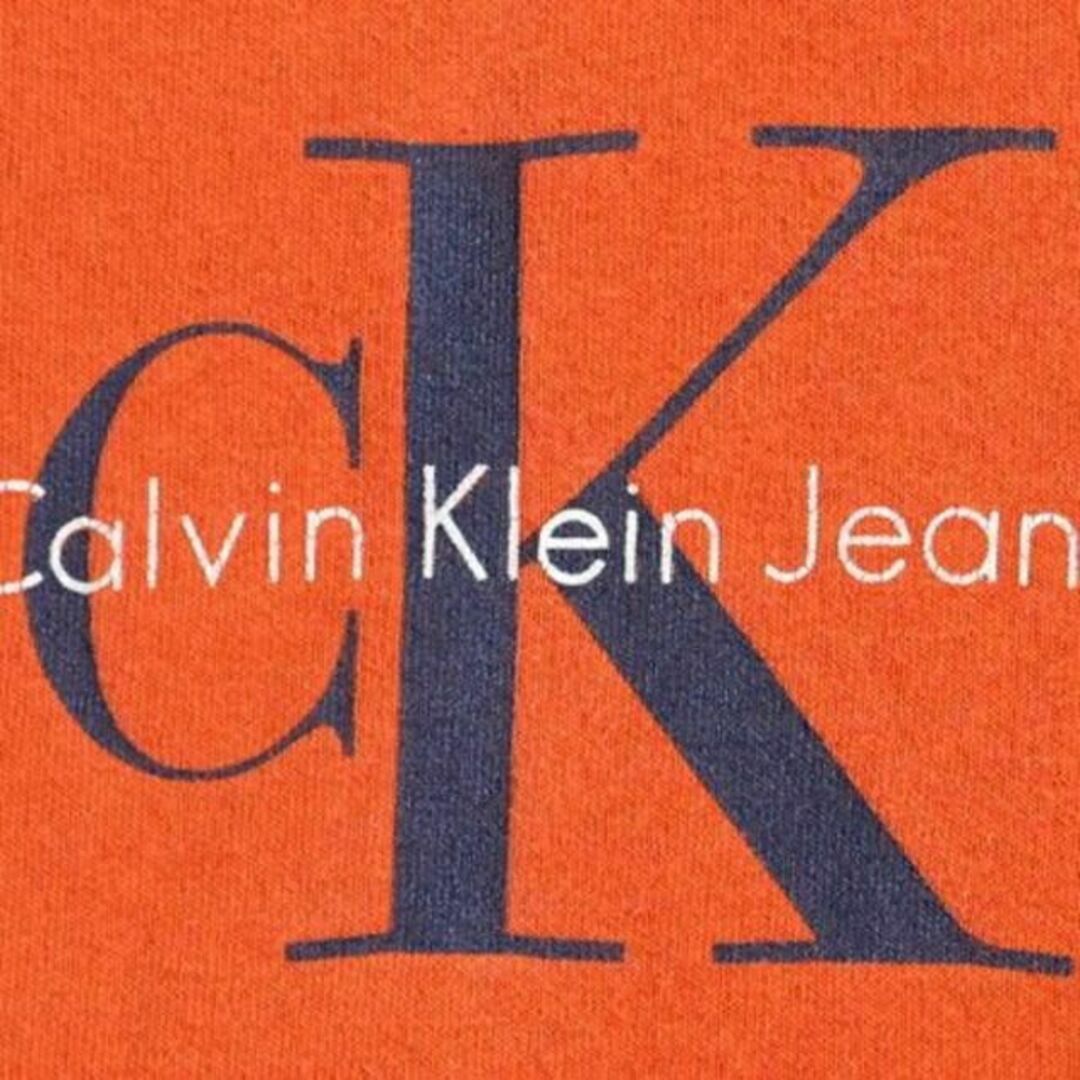 Calvin Klein(カルバンクライン)の90's USA製 オールド ■ カルバンクライン CK プリント スウェット  メンズのトップス(その他)の商品写真