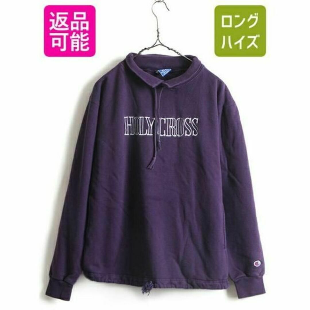 90s USA製 大きいサイズ XL ■ Champion ポケット付き カレッ