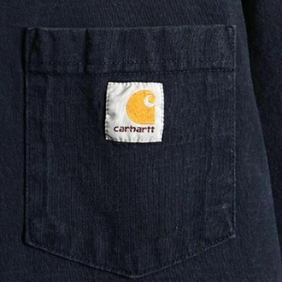 carhartt(カーハート)の■ カーハート ポケット付き 長袖 Tシャツ ( メンズ L )古着 CARHA メンズのトップス(Tシャツ/カットソー(半袖/袖なし))の商品写真