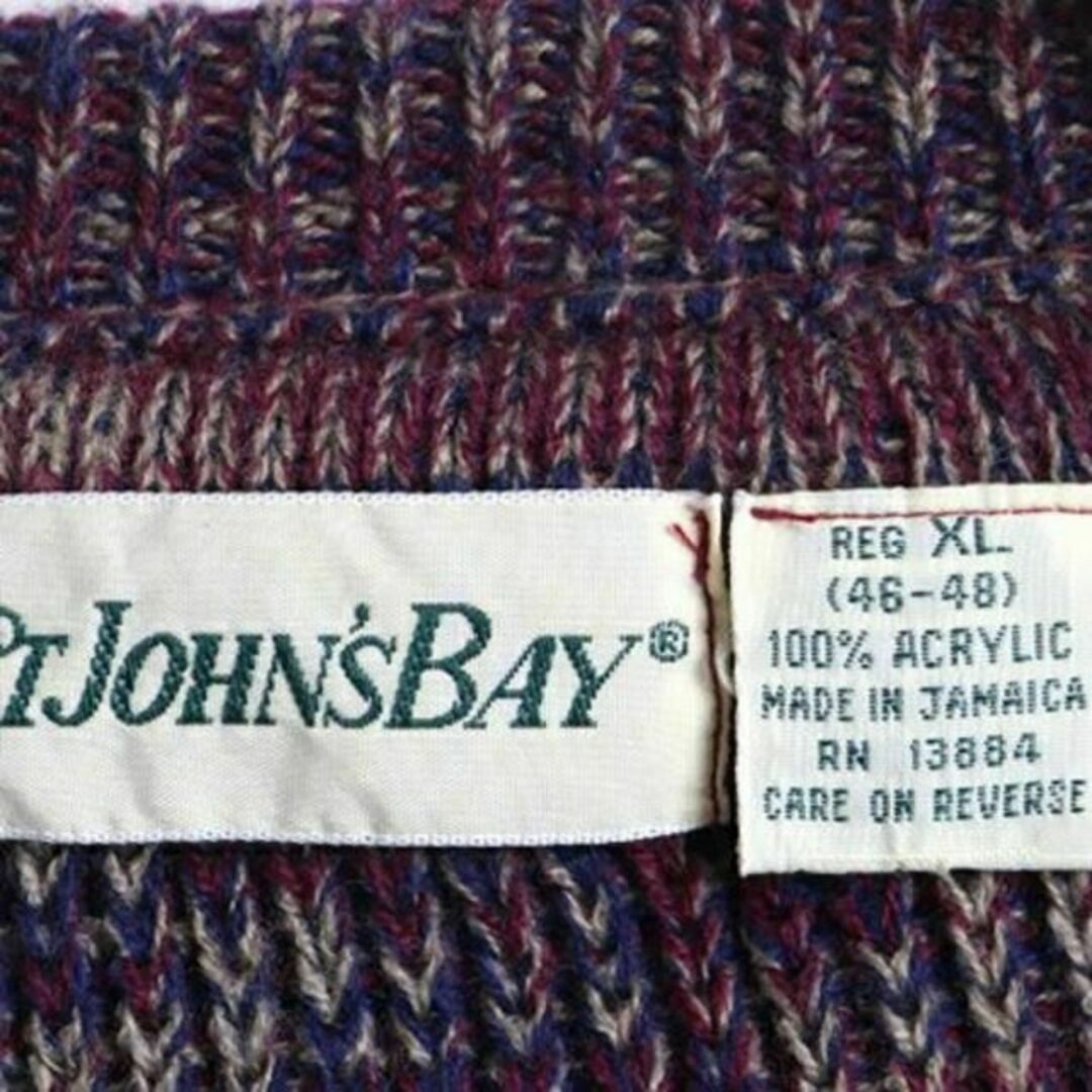 90s オールド 大きいサイズ XL ■ ST JOHN'S BAY 長袖 アク メンズのトップス(ニット/セーター)の商品写真