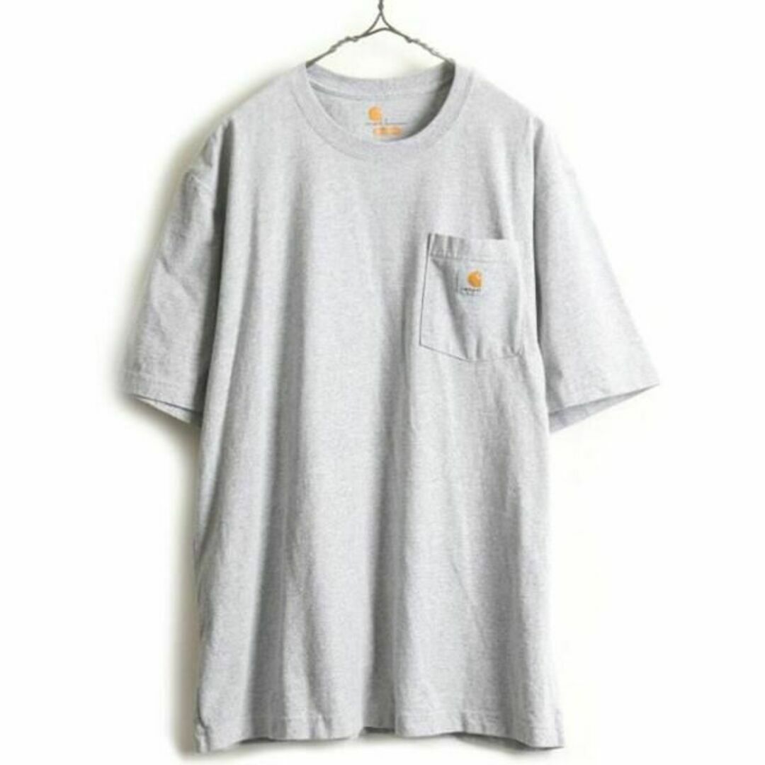 carhartt(カーハート)の■ カーハート ポケット付き 半袖 Tシャツ ( メンズ L ) 古着 CARH メンズのトップス(Tシャツ/カットソー(半袖/袖なし))の商品写真