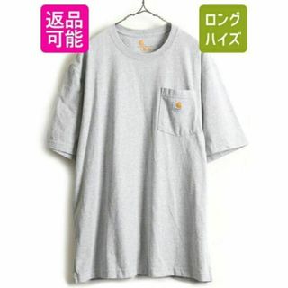 カーハート(carhartt)の■ カーハート ポケット付き 半袖 Tシャツ ( メンズ L ) 古着 CARH(Tシャツ/カットソー(半袖/袖なし))