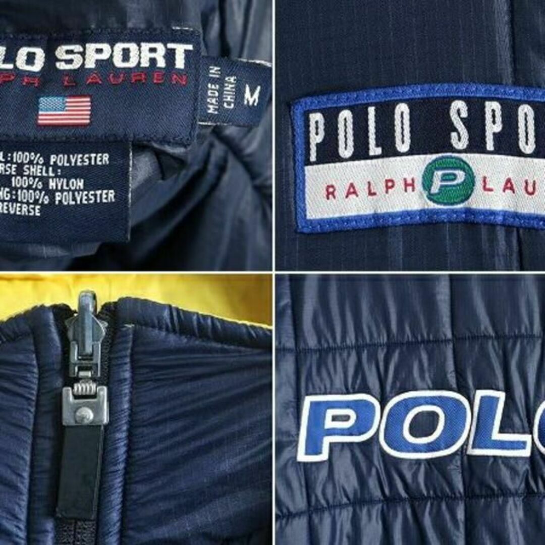 Ralph Lauren(ラルフローレン)の90s ■ POLO ポロスポーツ ラルフローレン 中綿 ナイロン リバーシブル メンズのジャケット/アウター(その他)の商品写真