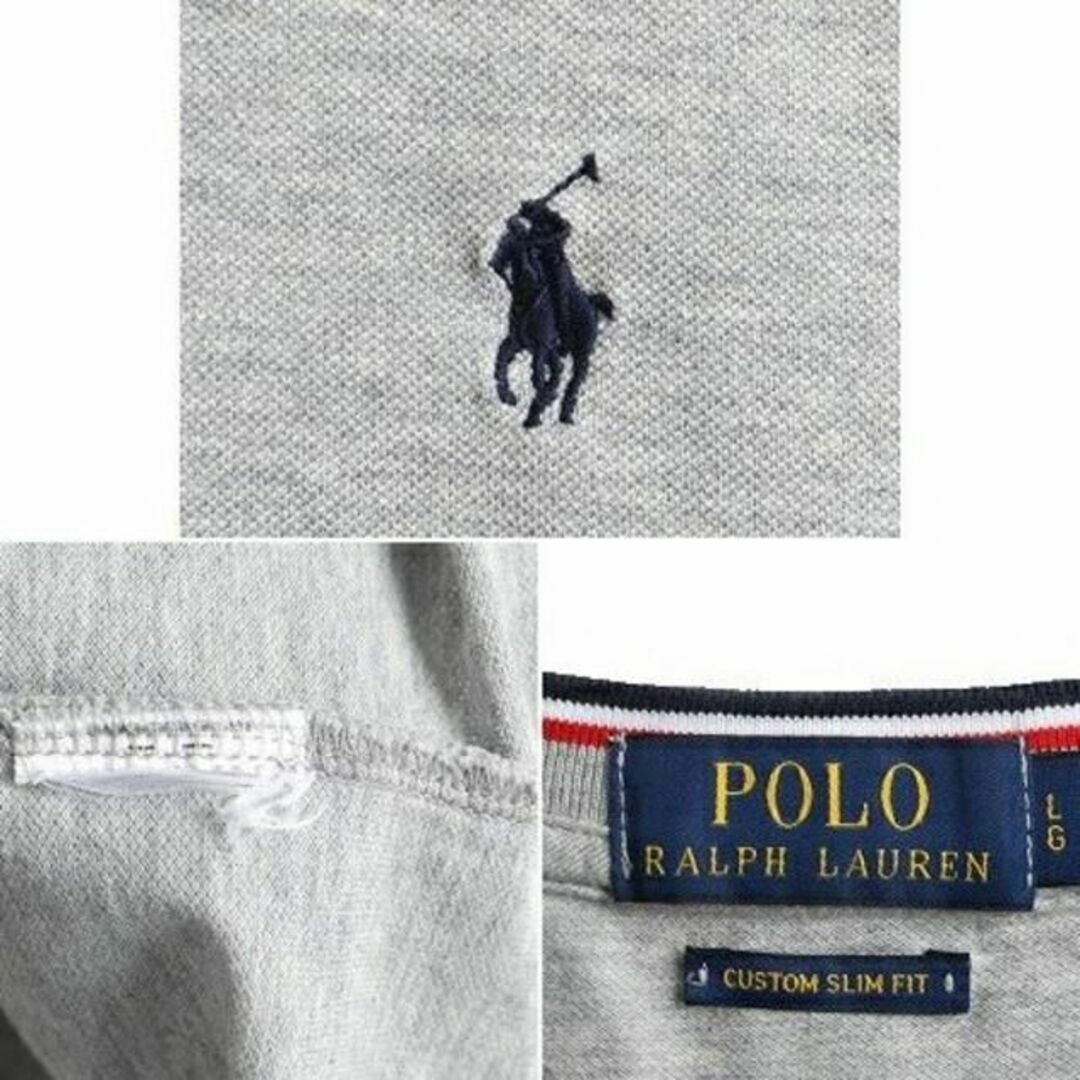 Ralph Lauren(ラルフローレン)の■ POLO ポロ ラルフローレン 鹿の子 半袖 Tシャツ ( メンズ L )  メンズのトップス(Tシャツ/カットソー(半袖/袖なし))の商品写真