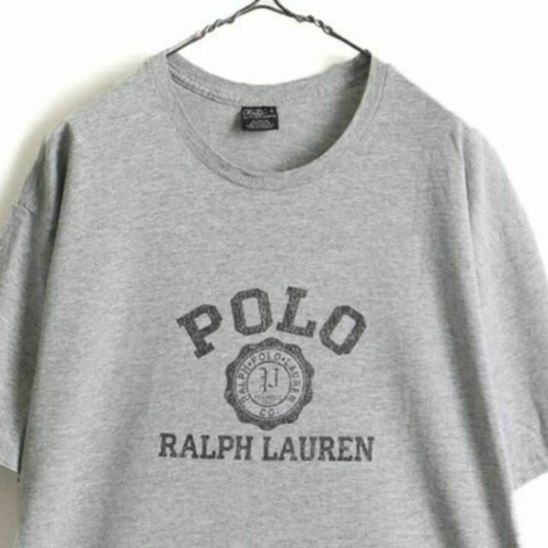 Ralph Lauren(ラルフローレン)の大きいサイズ XL ■ POLO ポロ ラルフローレン 3段 プリント 半袖 T メンズのトップス(Tシャツ/カットソー(半袖/袖なし))の商品写真