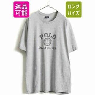 ラルフローレン(Ralph Lauren)の大きいサイズ XL ■ POLO ポロ ラルフローレン 3段 プリント 半袖 T(Tシャツ/カットソー(半袖/袖なし))