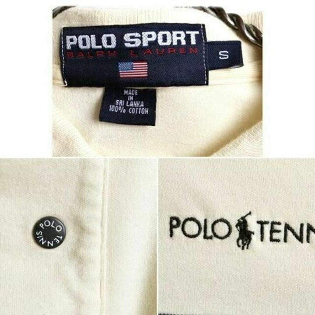 Ralph Lauren(ラルフローレン)の90s 希少サイズ S ■ POLO SPORT ラルフローレン ボーダー 半袖 メンズのトップス(ポロシャツ)の商品写真