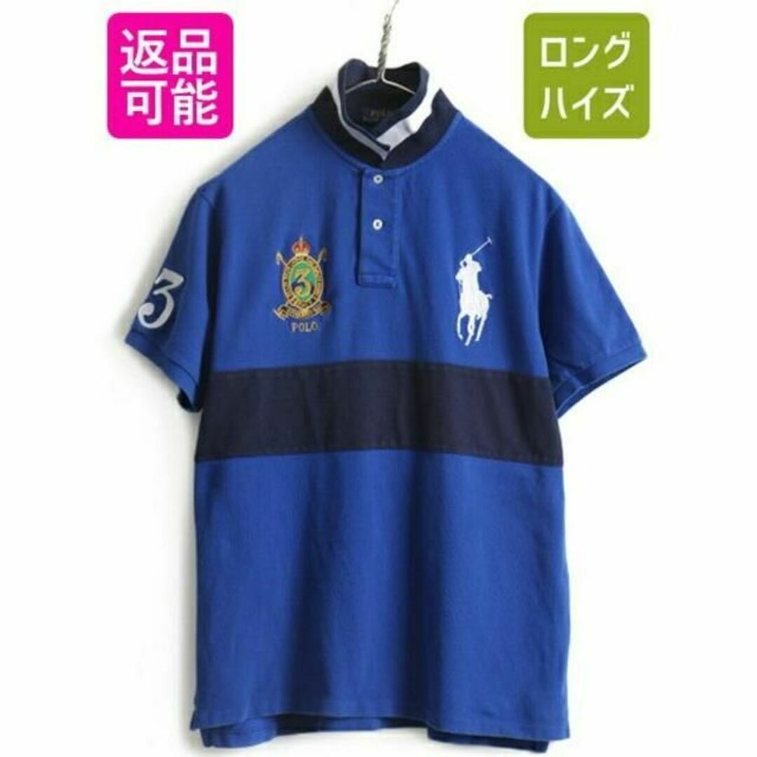 トップスビッグポニー ■ POLO ポロ ラルフローレン 鹿の子 半袖 ポロシャツ (