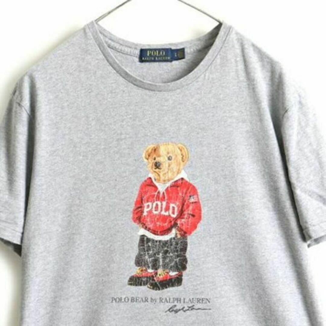 Ralph Lauren(ラルフローレン)の人気 ポロベア ■ POLO ポロ ラルフローレン プリント 半袖 Tシャツ ( メンズのトップス(Tシャツ/カットソー(半袖/袖なし))の商品写真