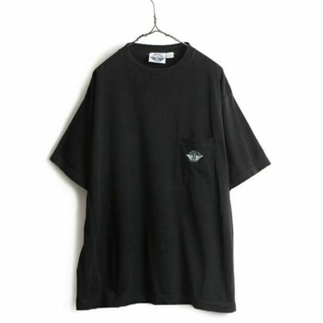 Levi's(リーバイス)の90s 大きいサイズ XL 人気 黒 ■ DOCKERS リーバイス 半袖 Tシ メンズのトップス(Tシャツ/カットソー(半袖/袖なし))の商品写真