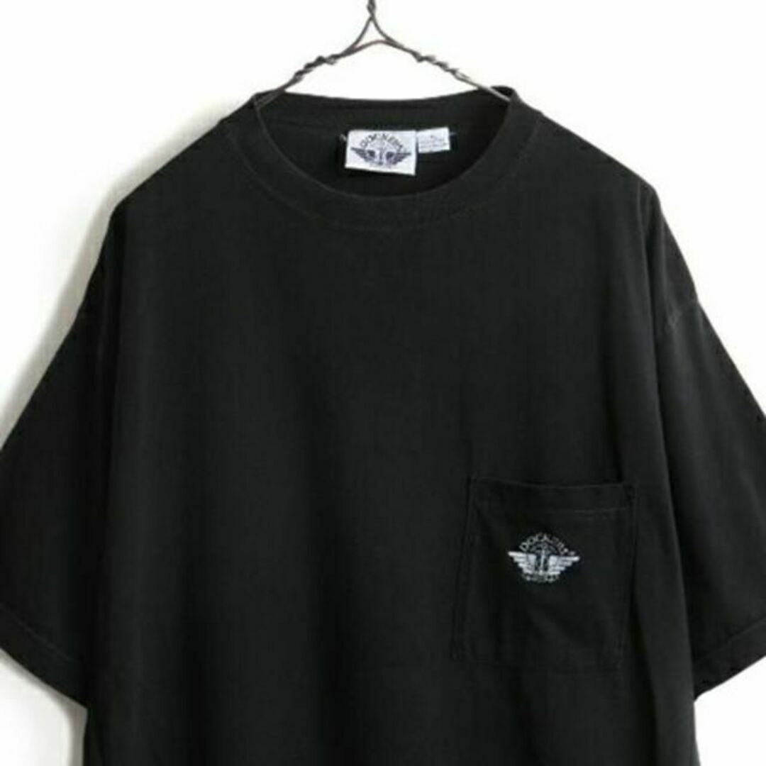 Levi's(リーバイス)の90s 大きいサイズ XL 人気 黒 ■ DOCKERS リーバイス 半袖 Tシ メンズのトップス(Tシャツ/カットソー(半袖/袖なし))の商品写真