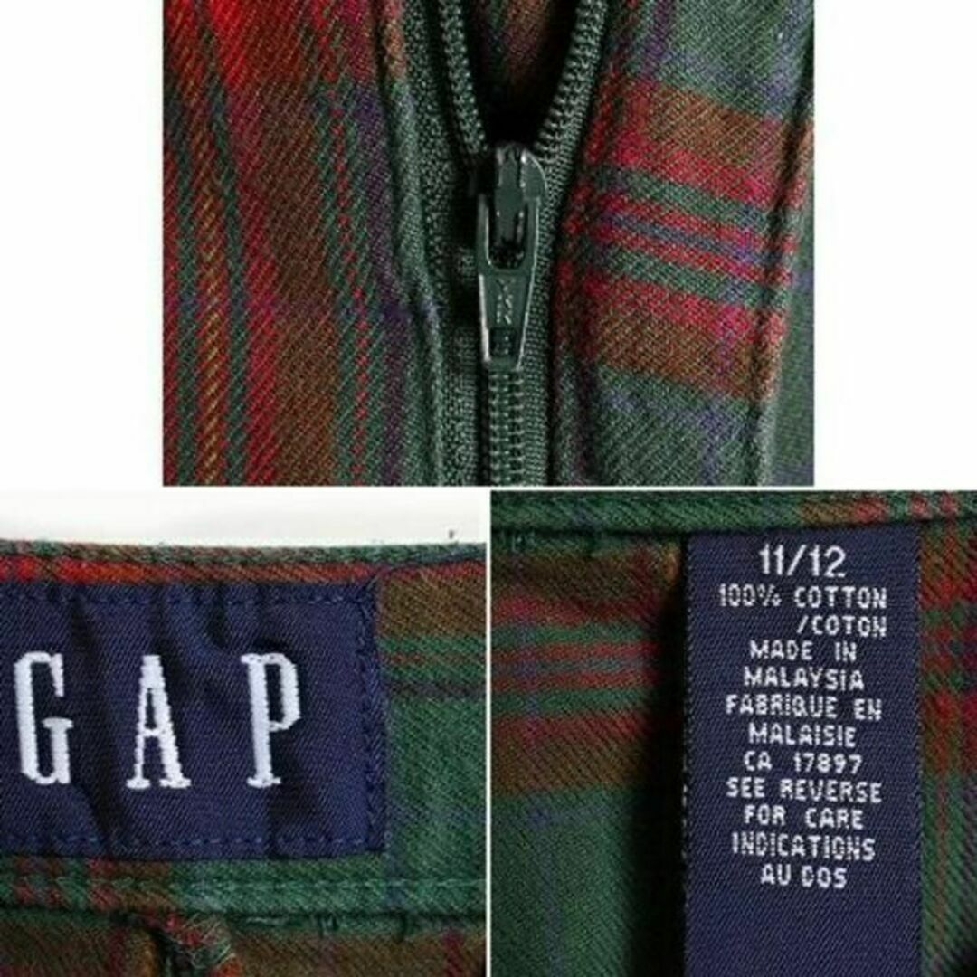 GAP - 90s □ OLD GAP チェック コットン ショートパンツ ( 11/12 の