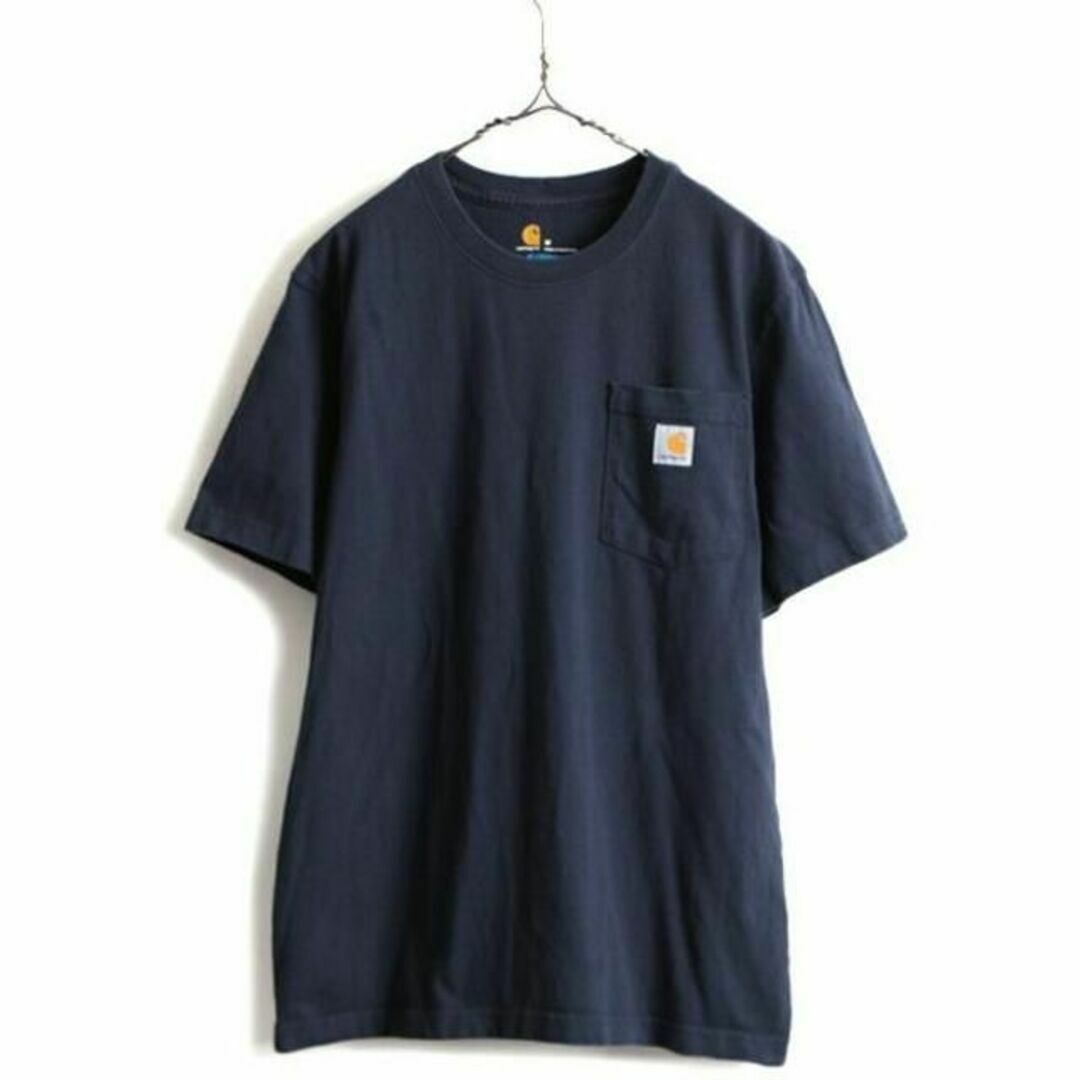 carhartt(カーハート)の■ カーハート ポケット付き 半袖 Tシャツ ( メンズ M ) 古着 CARH メンズのトップス(Tシャツ/カットソー(半袖/袖なし))の商品写真