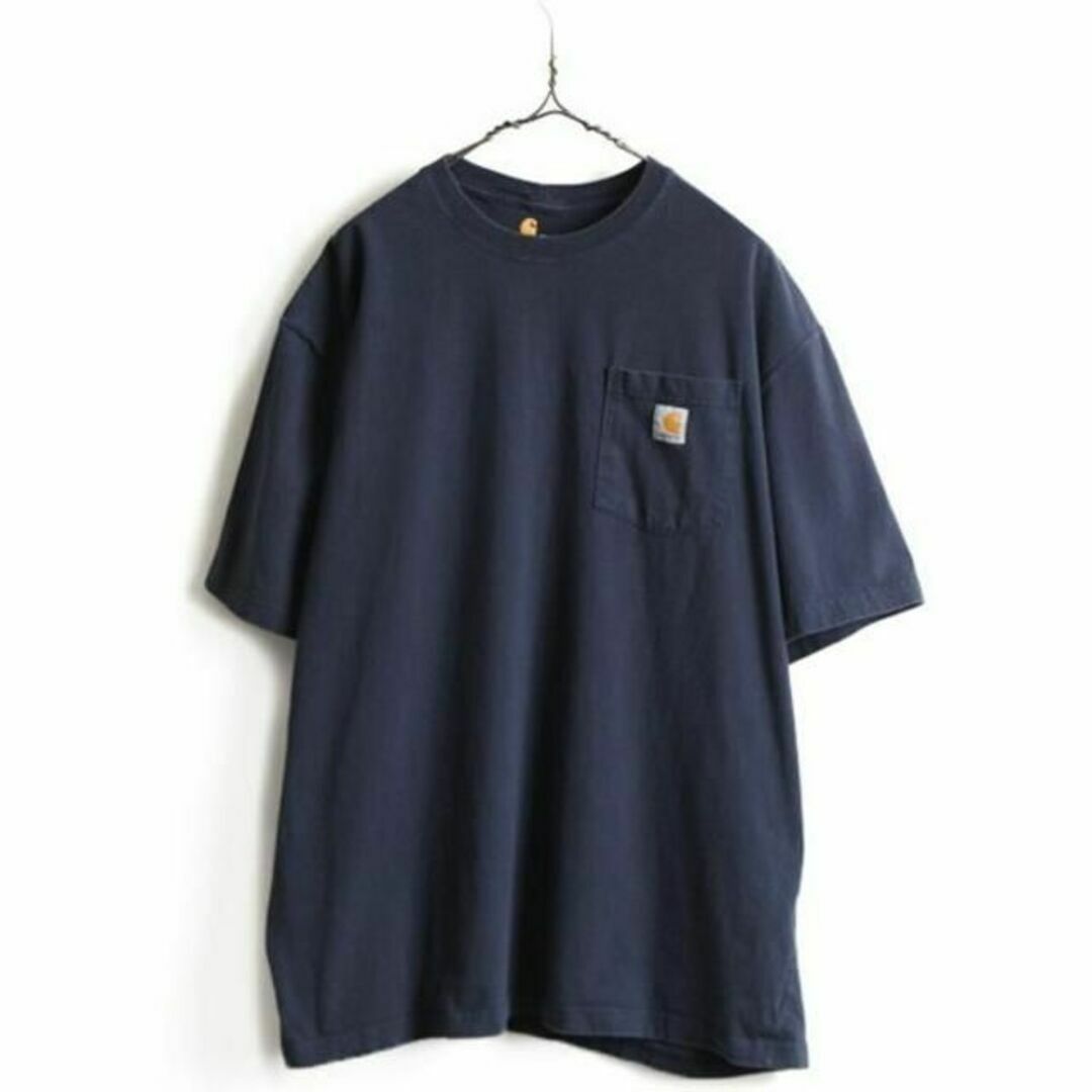 carhartt(カーハート)の大きいサイズ XL ■ カーハート ポケット付き 半袖 Tシャツ ( メンズ ) メンズのトップス(Tシャツ/カットソー(半袖/袖なし))の商品写真