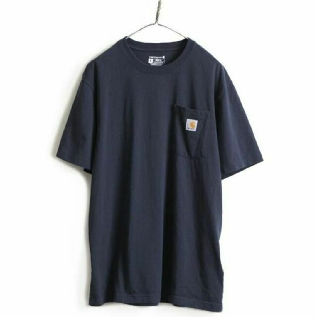 carhartt(カーハート)の■ カーハート ポケット付き 半袖 Tシャツ ( メンズ M ) 古着 CARH メンズのトップス(Tシャツ/カットソー(半袖/袖なし))の商品写真