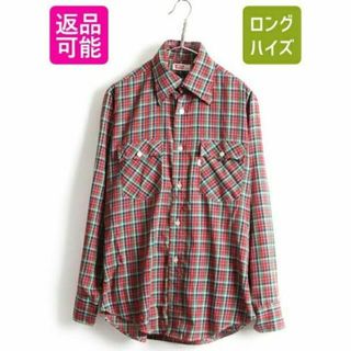 リーバイス(Levi's)の70s USA製 ビンテージ ■ リーバイス チェック 長袖 シャツ ( メンズ(シャツ)