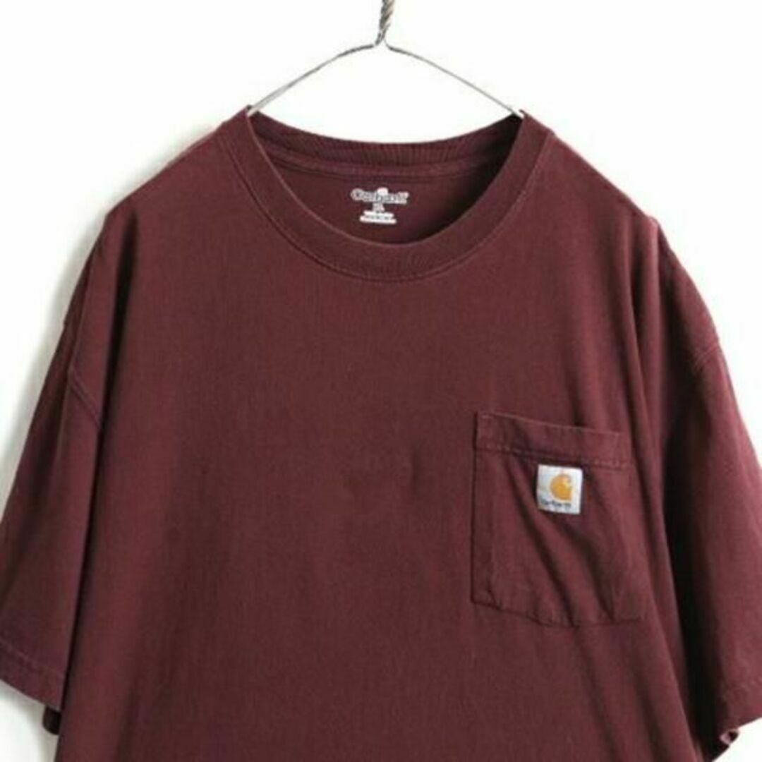 carhartt(カーハート)の大きいサイズ XL ■ カーハート クルーネック ポケット付き 半袖 Tシャツ  メンズのトップス(Tシャツ/カットソー(半袖/袖なし))の商品写真